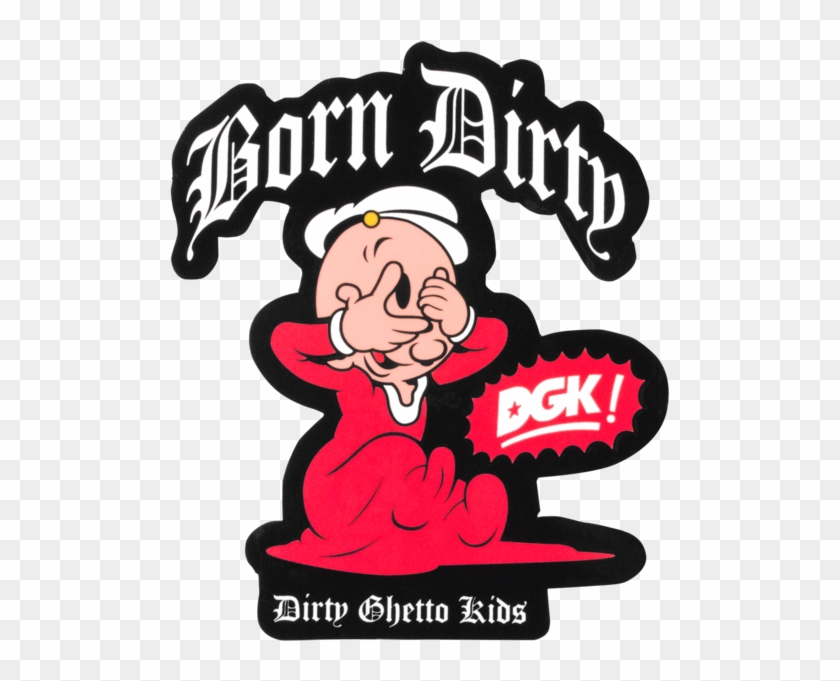 Dgk X Popeye Sweet Pea Decal - Swee Pea #556594