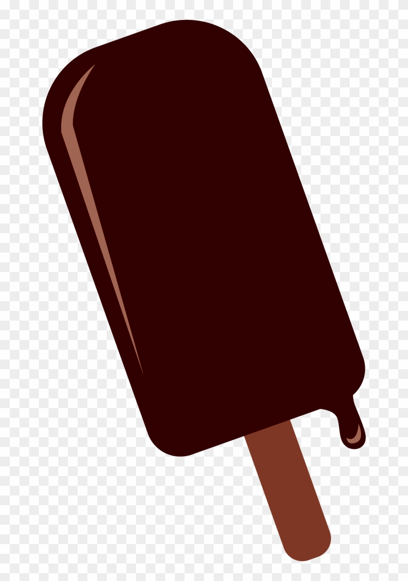 Chocolate Ice Cream Dessert - Paleta De Chocolate Dibujo #556802