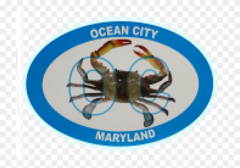 Oc Blue Crab Decal - Emblem #556847