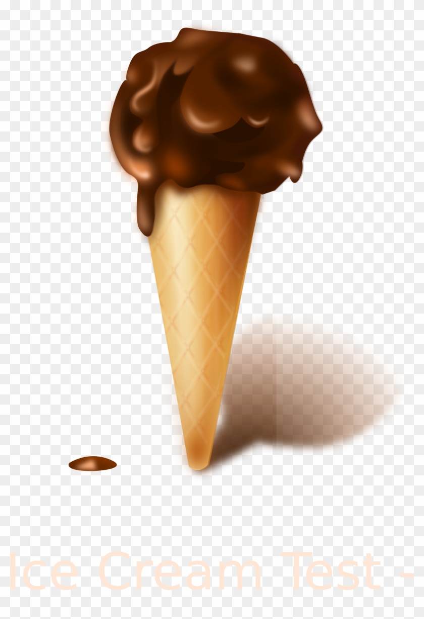 Clipart Edition Demo - Chocolate Ice Cream #556940