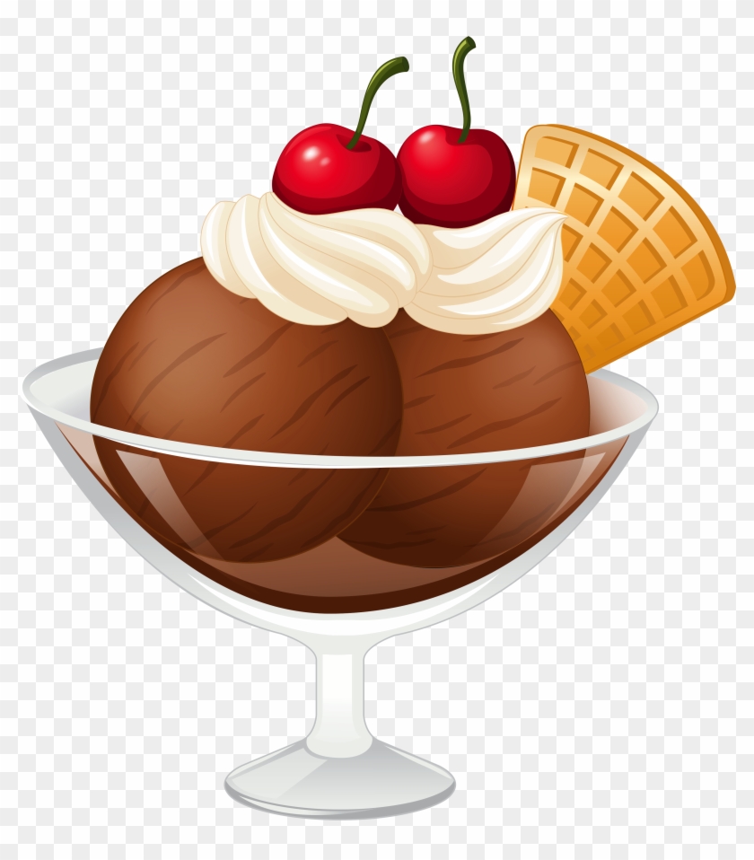 Chocolate Ice Cream Sundae Transparent Picture - Ice Cream Sundae Transparent #556944