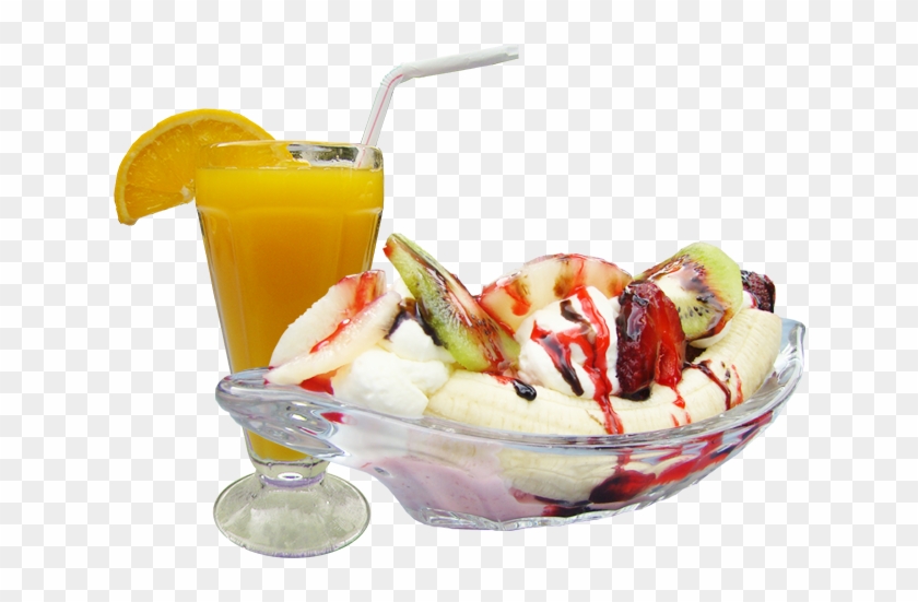Fruit Salad With Ice Cream Png Photo - Fruit Salad With Ice Cream Png #556957