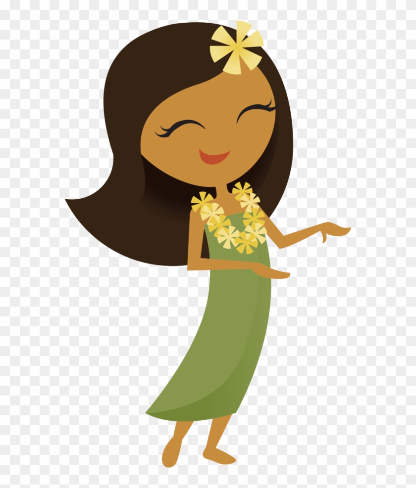 Hula-girl 2000px - Cartoon #557035