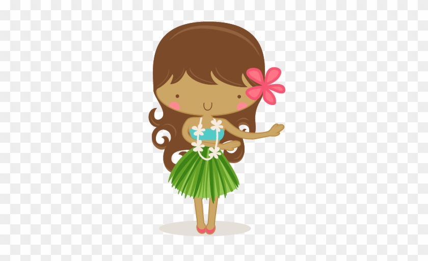 Hula Girl Svg Scrapbook Cut - Hula #557051