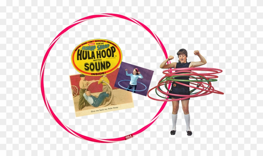 The Thin Waisted Over The Pear Shaped, And Women Over - Hula Hoops In The 1950s #557122