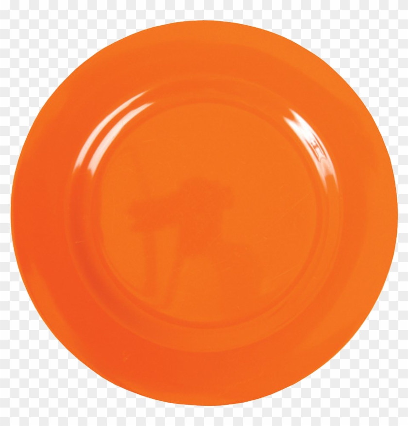 Ornage Plate Dish Png Image - Orange Plate Png #557237