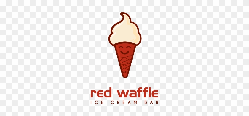 Red Waffle Ice Cream Bar - Ice Cream Bar #557294
