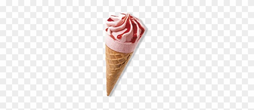 Cornet Fraise - Glace A La Fraise Cornet #557424