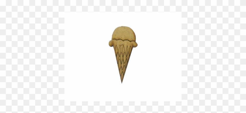 -79% Découpe En Mdf De 26x51mm - Ice Cream Cone #557452