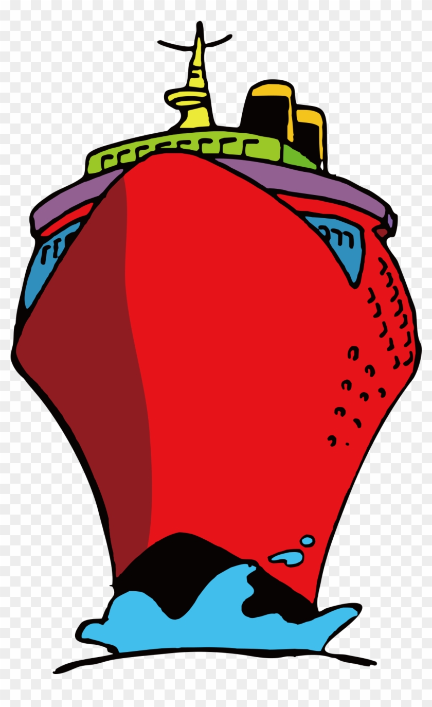 Cartoon Ship Watercraft Clip Art - Cartoon Ship Watercraft Clip Art #557471