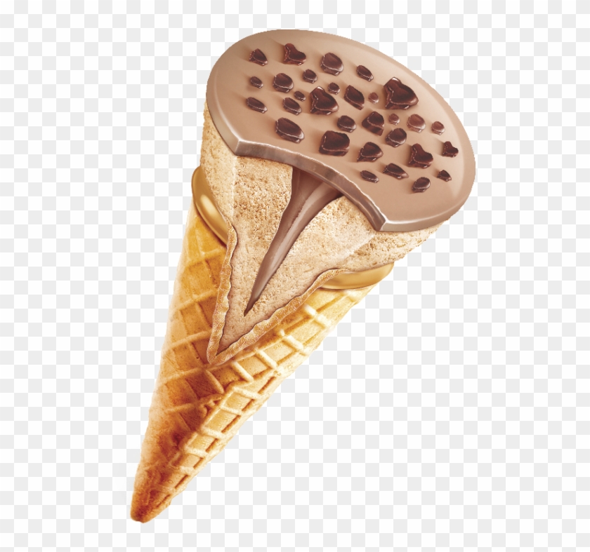 Les Amateurs Pourront Aussi Déguster Des "sandwichs" - Kinder Bueno Ice Cream Cone #557483