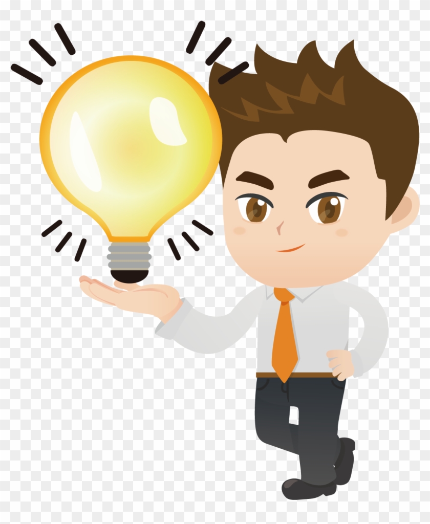 Cartoon Smartphone Clip Art - Intelligent Person Clipart Png #557494