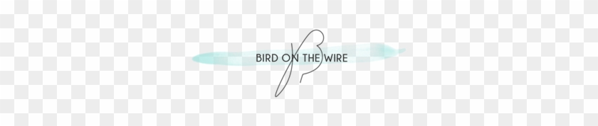 Bird On The Wire - Calligraphy #557507