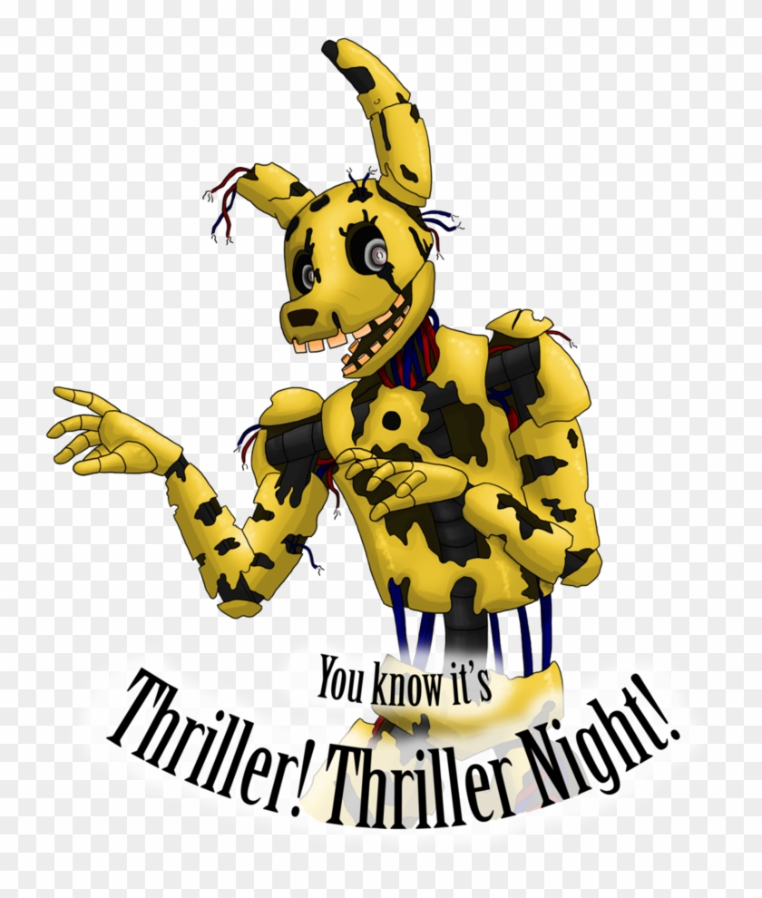 Springtrap Thriller By Hikaru-weasley - Fightstar They Liked You Better #557593