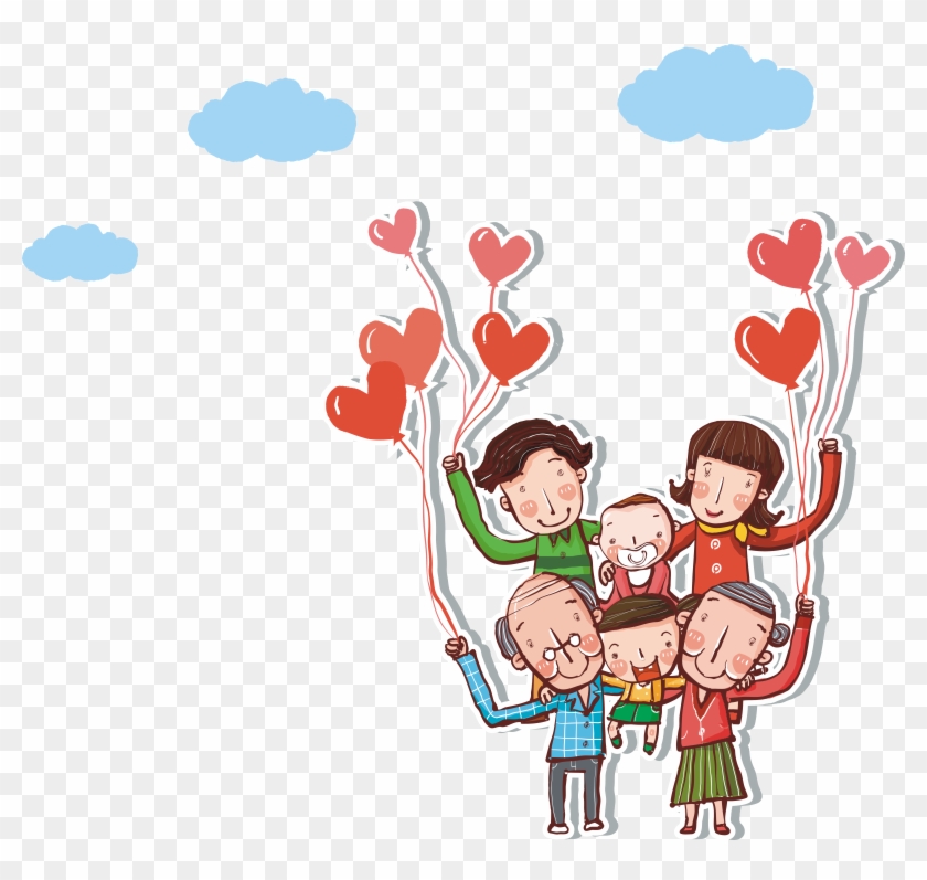 Family Poster Illustration - Family Poster Illustration #557631