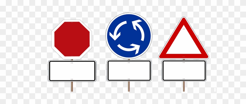 Road Sign, Stop, Shield, Attention, Traffic Sign - Transparency Road Sign Effect #557727