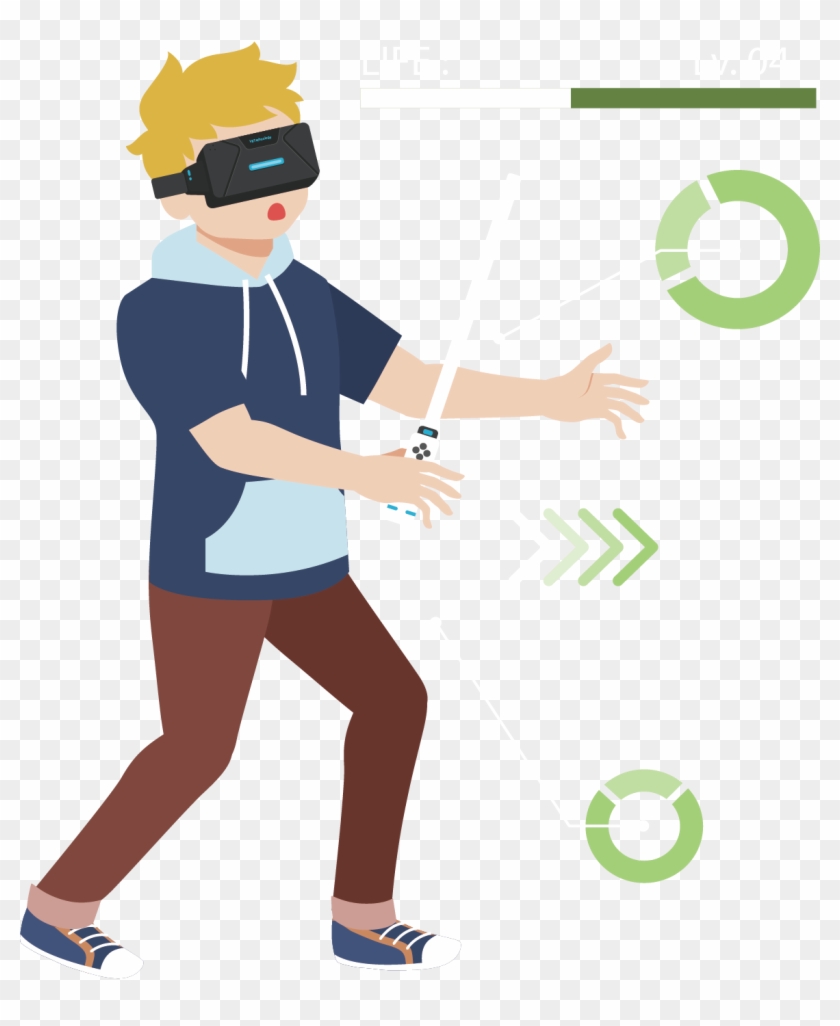 Virtual Reality Game Clip Art - Game #557751