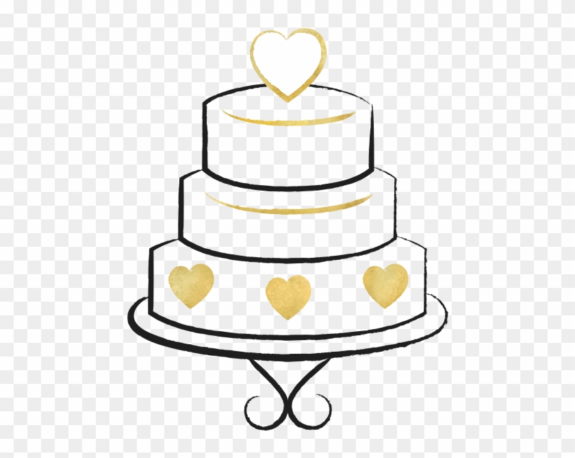 Torty Ślubne - Line Art #557836