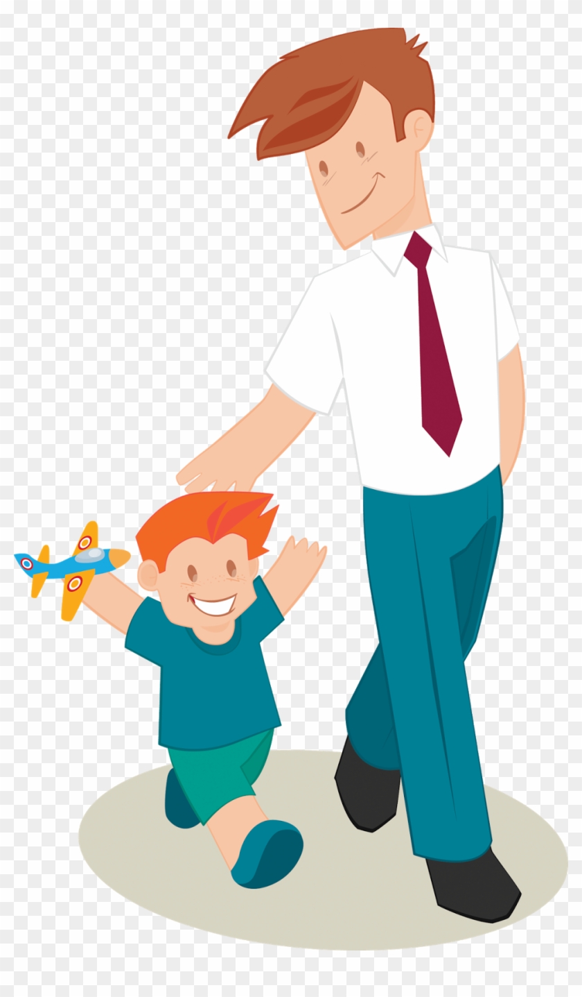 Imagen Tomada De Https - Mano Padre E Hijo Vector - Free Transparent PNG  Clipart Images Download