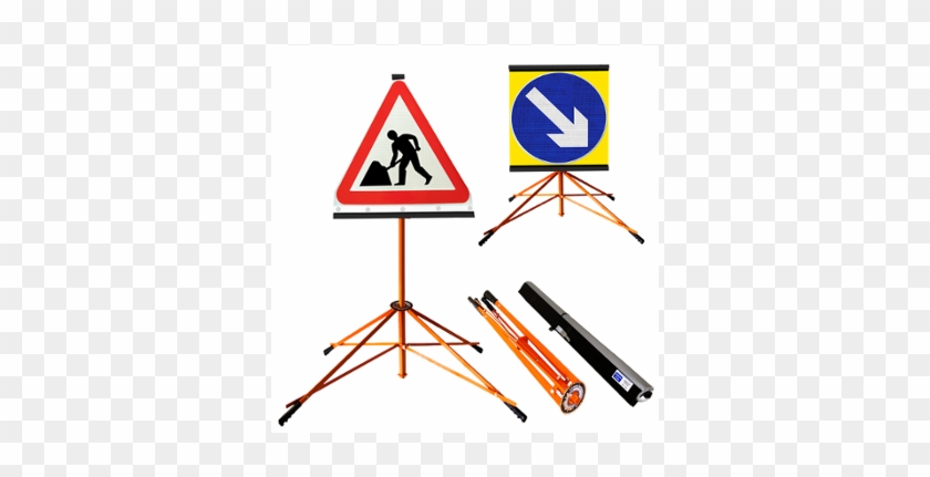 Temporary Road Signs - Men At Work Sign #558115