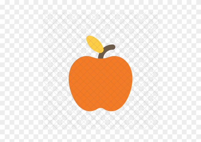Autumn, Flat, Apple, Fruit, Fresh, Fall Icon - Apple #558121