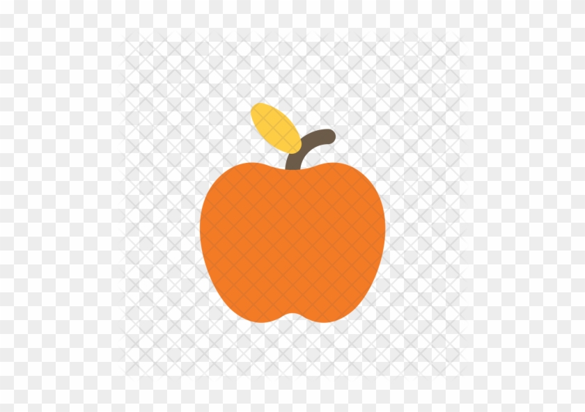 Autumn, Flat, Apple, Fruit, Fresh, Fall Icon - Apple #558121