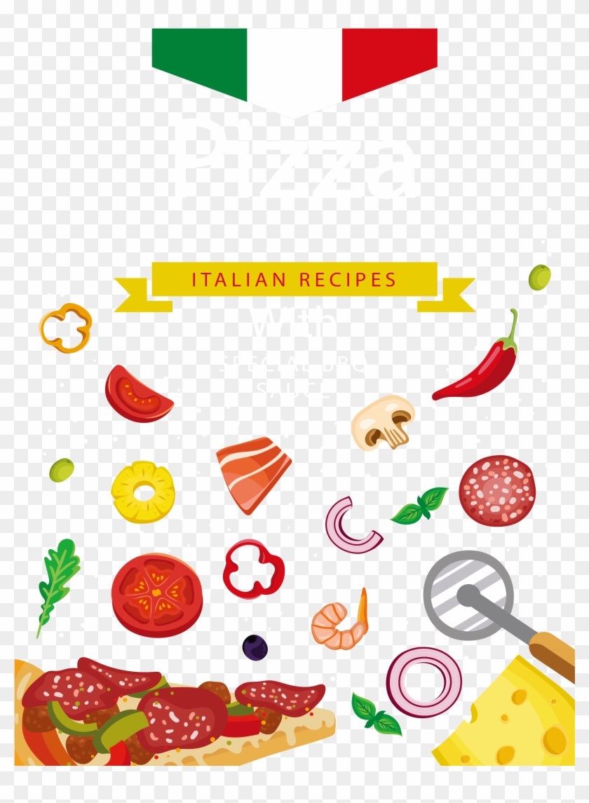 Pizza Hamburger Fast Food Poster - Pizza Hamburger Fast Food Poster #558132