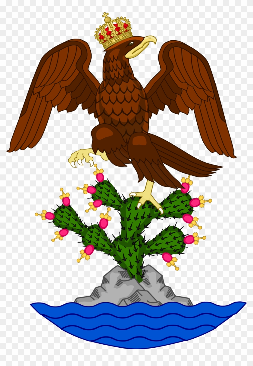 El Escudo De Armas Del Primer Imperio Mexicano Durante - Flag: First Mexican Empire #558378