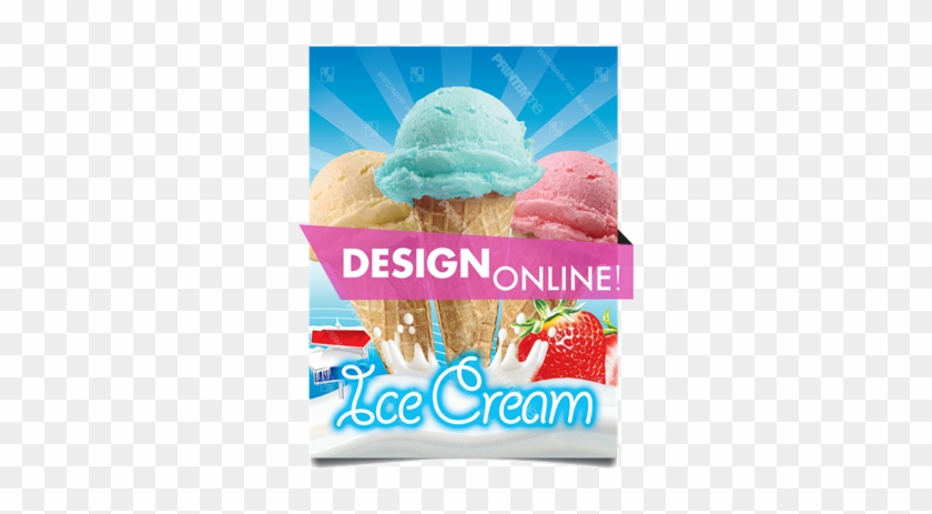 Dn-034 Ice Cream Cones Poster - Dn-034 Ice Cream Cones Poster #558410
