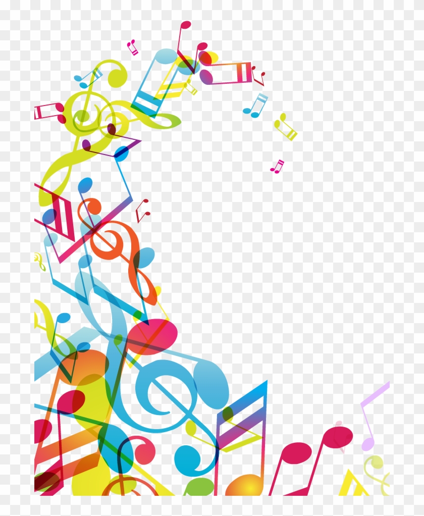 Musical Note Poster - Colorful Music Symbol #558443