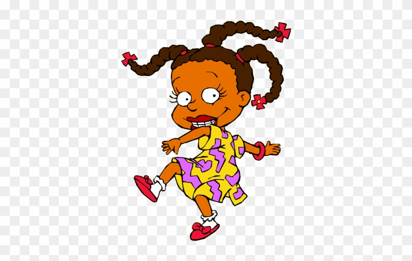Black Female Cartoon Characters We Love - Black Girl From Rugrats - Free  Transparent PNG Clipart Images Download