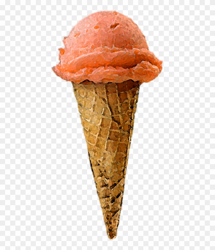 Blue Ice Cream Cone #558629