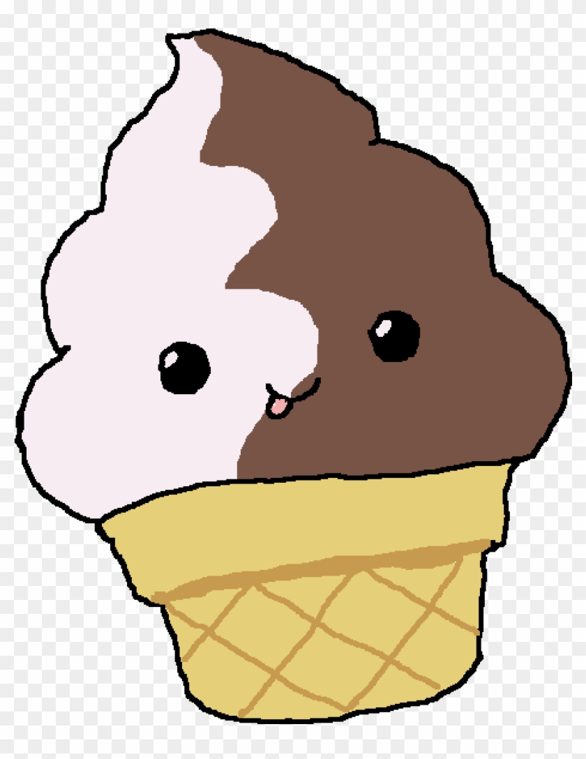 Happy Ice Cream Redraw Of Ice Cream - Ice Cream #558700