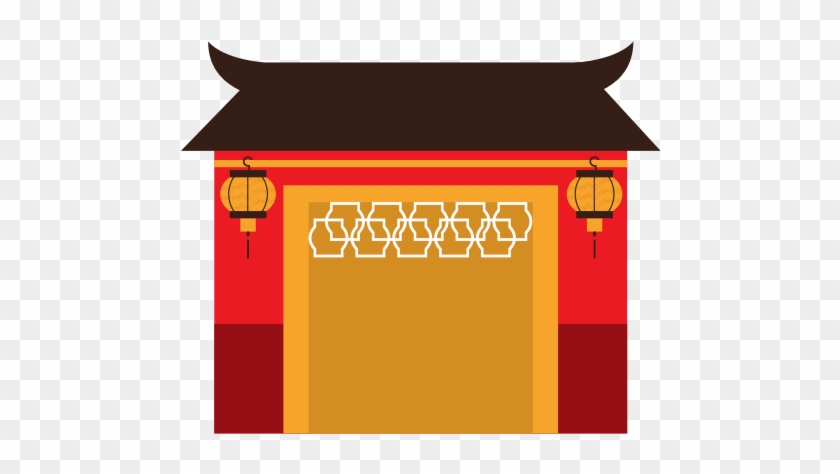 Japanese Building - Vector Graphics #558802