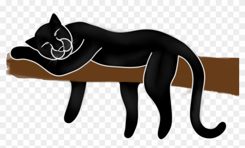 2014 Panther Concept Art - Black Panther Sleeping #558823
