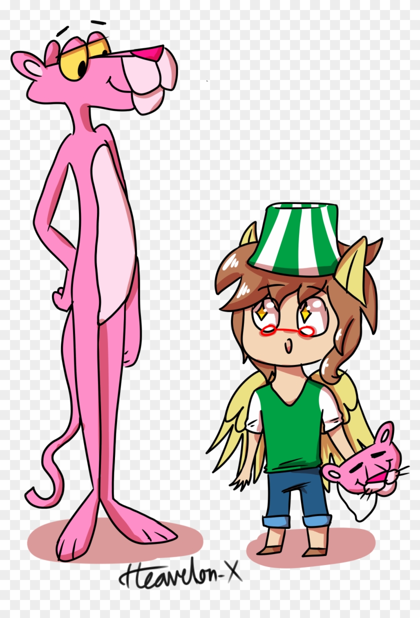 Chibi Ferb And The Pink Panther - Cartoon #558887