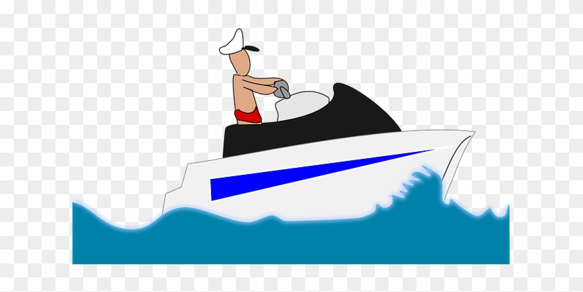 Boat, Leisure, Navigation, Ocean, Ride - Hombre En Barco Png #558932