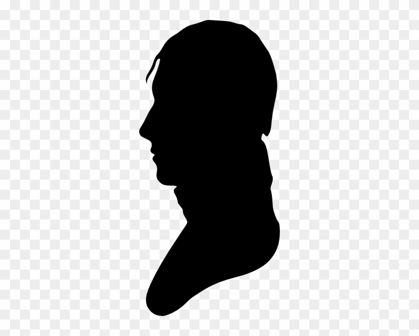 Silhouette Side Profile Man #559038