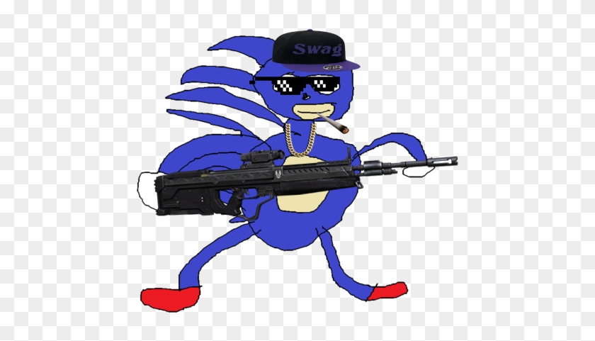 Mlg Sanic By Edgariamedgar - Sanic Ur 2 Slow #559084