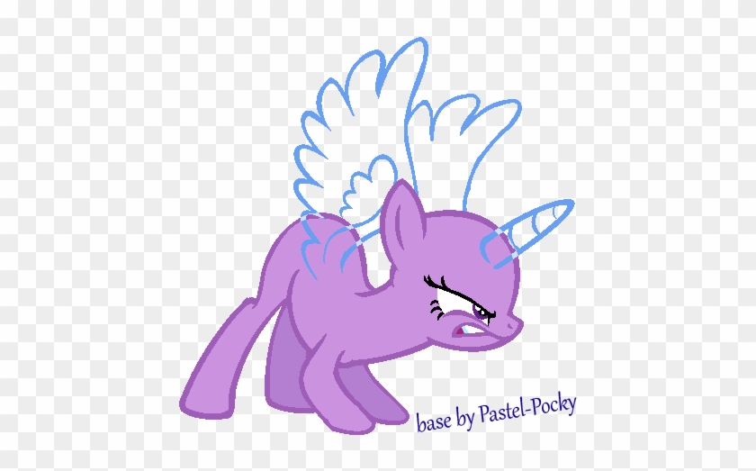 Mlp Base By Pastel-pocky - Mlp Base Alicorn Magic #559090