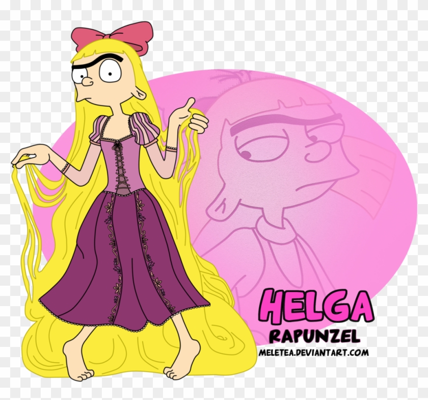 Hey Princess - Helga As Rapunzel #559280