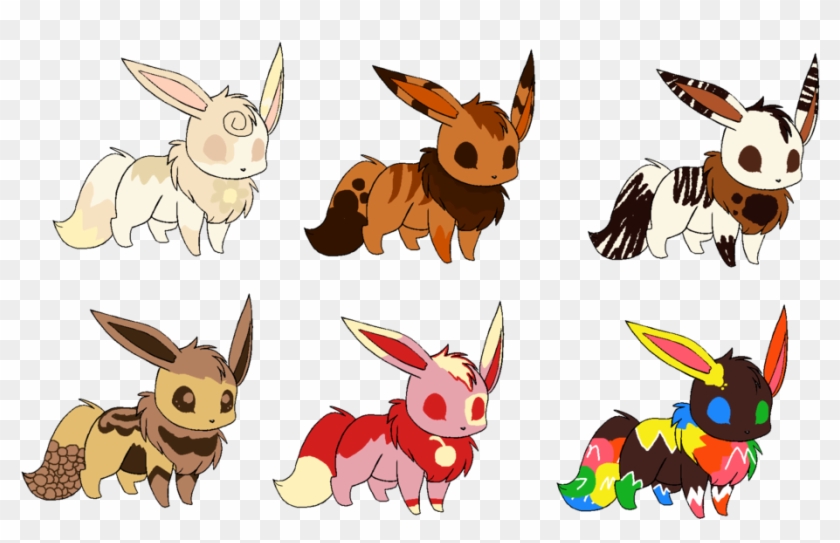 Ice Cream Based Demon Eevee Adopts By Snows - Cartoon #559344