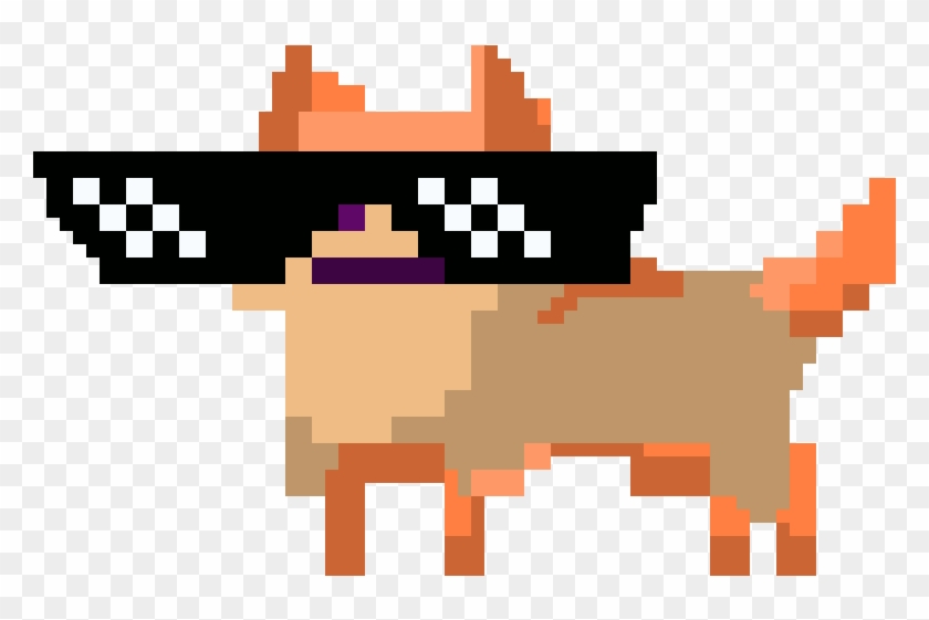 Mlg Doge - Thug Life Logo #559364