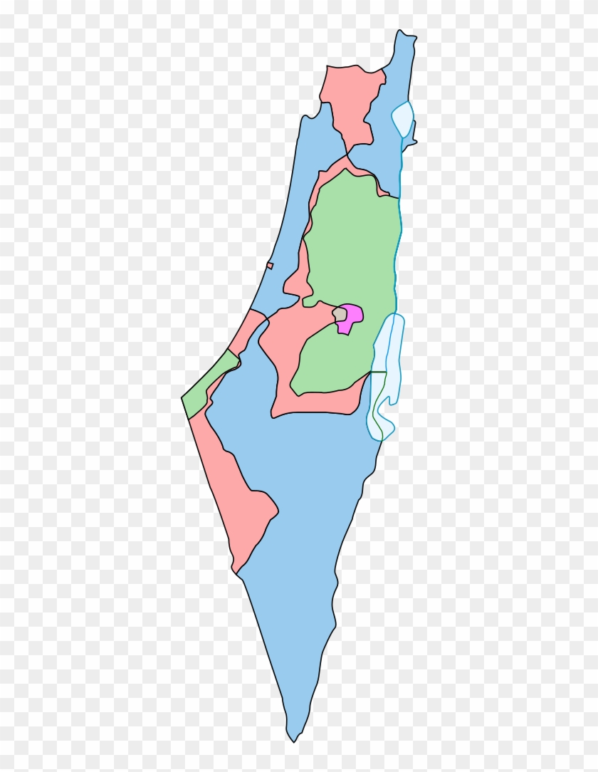 1947 Un Partition Plan 1949 Armistice Comparison - Israel 1967 Borders #559480