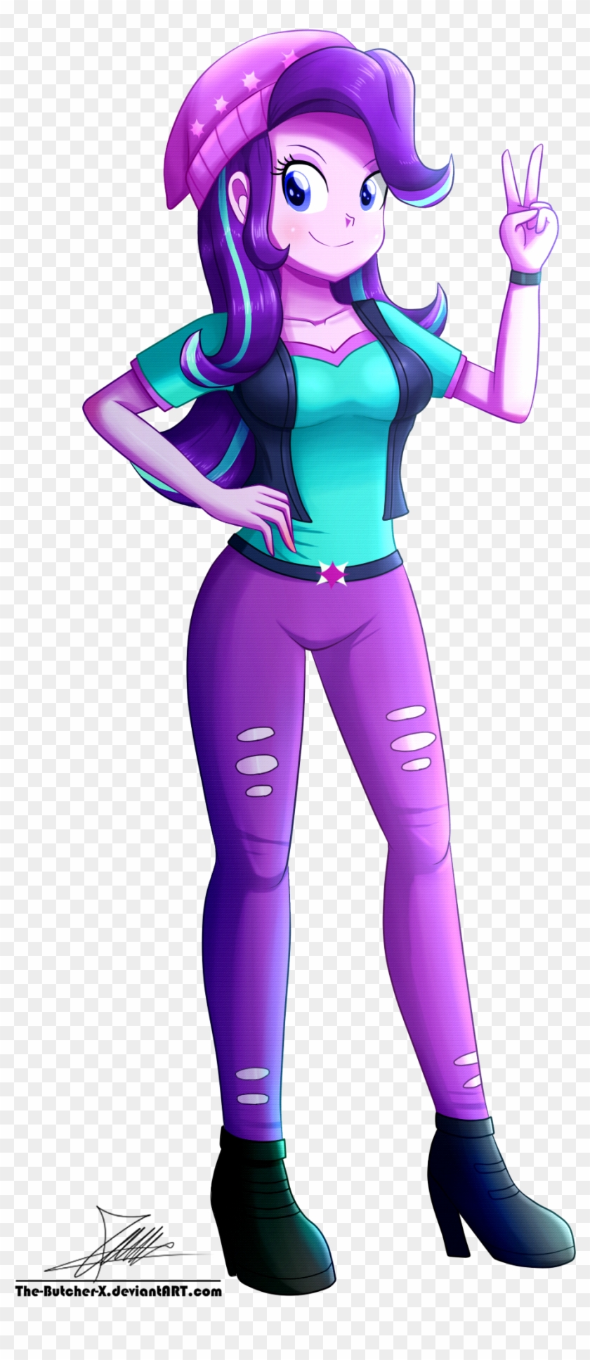 Starlight Glimmer - Eqg Style - - By The-butcher - Starlight Glimmer Eqg #559592