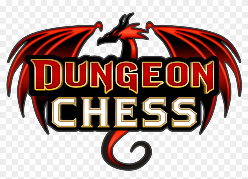 Dungeon Chess Logo Use Over Black - Illustration #559598