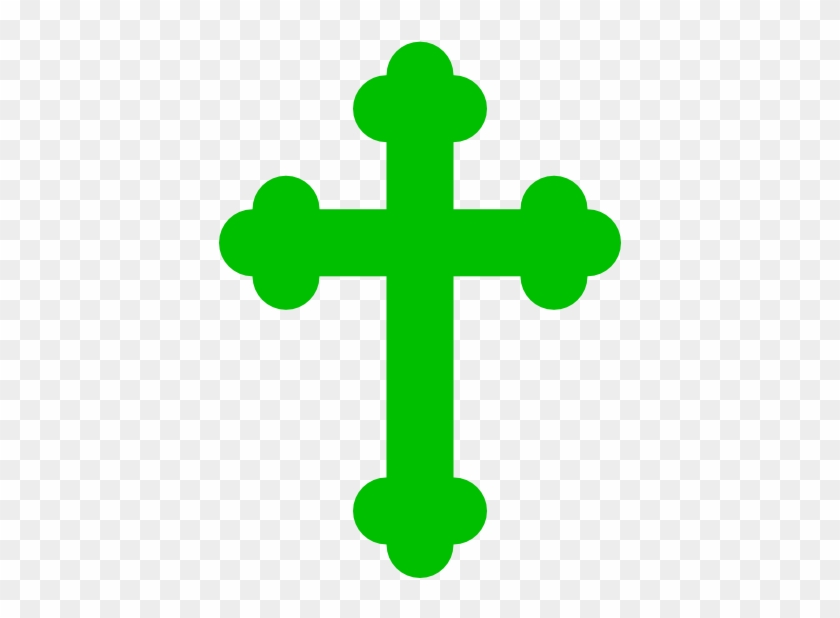 Green Cross Png 900px Large Size - Baptism Cross #559709