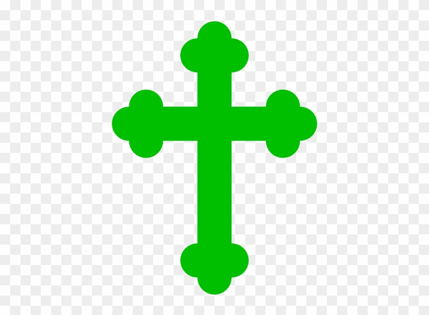Green Cross Png 900px Large Size - Baptism Cross #559709