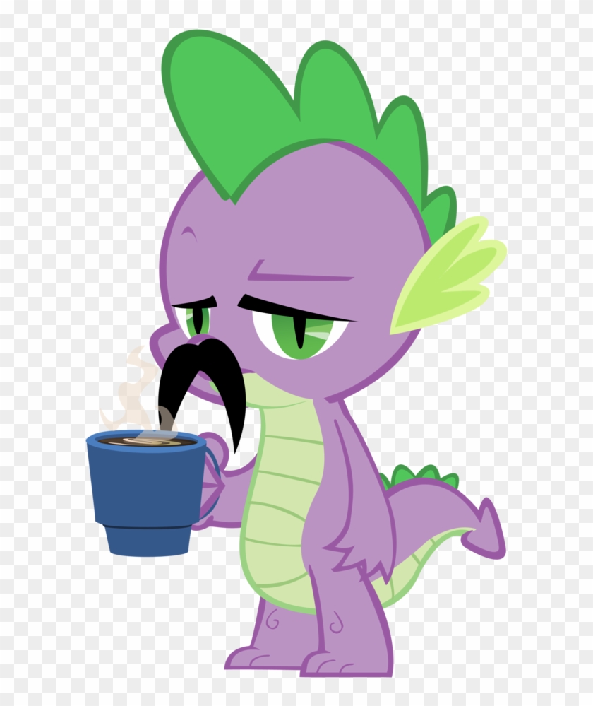 Spike Mlp Mustache Wwwpixsharkcom Images Galleries - Spike My Little Pony Friendship #559721