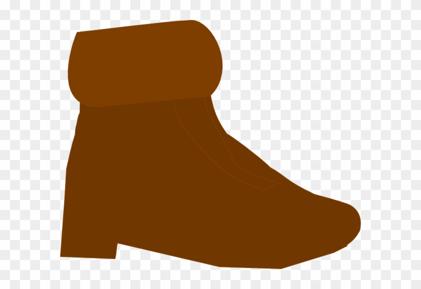 Brown Boot Clip Art At Clker - Boot #559724